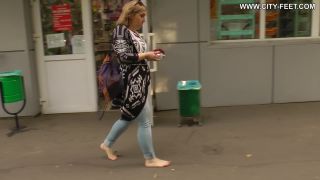 xxx video clip 9 Clip 1697 City Feet, foot fetish flats on feet porn -3