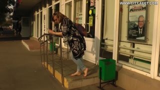 xxx video clip 9 Clip 1697 City Feet, foot fetish flats on feet porn -6
