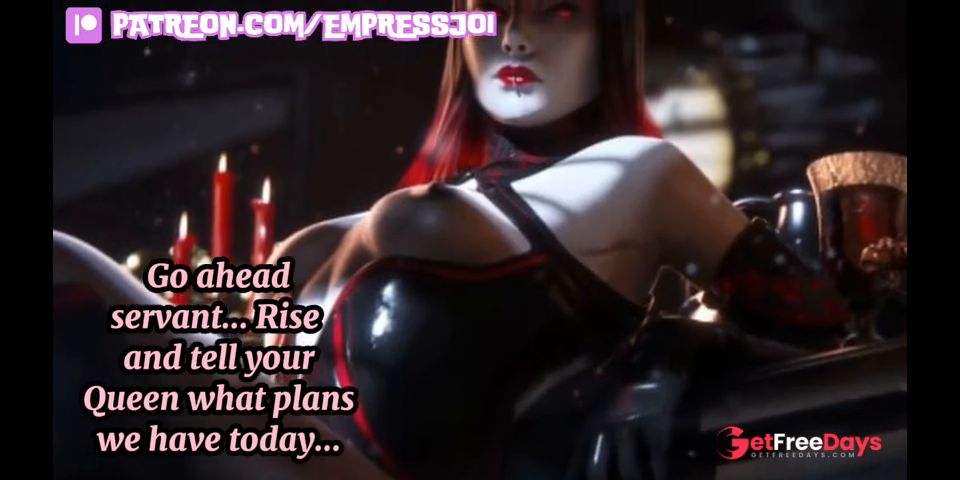 [GetFreeDays.com] Hentai JOI - The Queen Of Villains Dominates You femdom, footjob, sensory deprivation Sex Stream May 2023