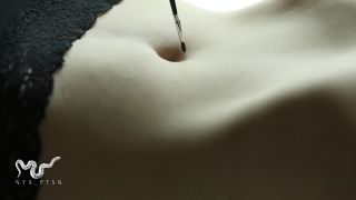 online porn clip 19 hardcore fuck hd videos Up Close Navel Tickle W Tiny Paintbrush, vip clips on muscle-0