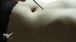 online porn clip 19 hardcore fuck hd videos Up Close Navel Tickle W Tiny Paintbrush, vip clips on muscle-2