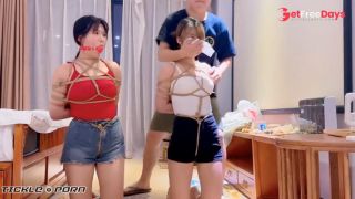 [Tickle.Porn] Chinese Tickling TK - Both Beauties Were Knocked Down by Ticking-4