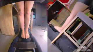 online porn clip 2 Mistress Legs - Mistress Standing On Slave Face In Pantyhose While He Lie Under Her Chair - FullHD 1080p | trampling | fetish porn mummification fetish-3