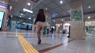 フルHD激ヤバワンピお姉さんの卑猥な生尻超セクシー魅惑視聴者爆発的な興奮-5