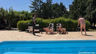 [K2S.CLUB] Mistress Lunatika - Multiple Caning At The Pool Full Clip - HD 720P-9
