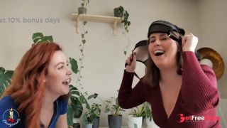 LESBIANS WANTED TO TRY REAL COCK THREESOME POV STYLE COWGIRL AND FOOTJOB-1