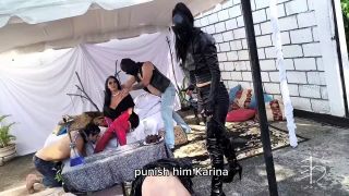 online porn clip 46 Latin Beauties In High Heels: Captured And Presented Before The Cruel Queen K | spitting | bdsm porn asian femdom-2