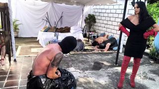 online porn clip 46 Latin Beauties In High Heels: Captured And Presented Before The Cruel Queen K | spitting | bdsm porn asian femdom-7