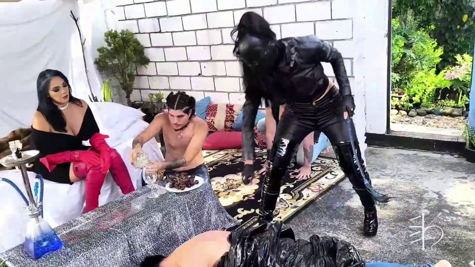 online porn clip 46 Latin Beauties In High Heels: Captured And Presented Before The Cruel Queen K | spitting | bdsm porn asian femdom