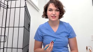 Femdom Puppy Play Trans Natalie Carnot Gets The Boy Ready To Be Neutered (Shemale porn)-1