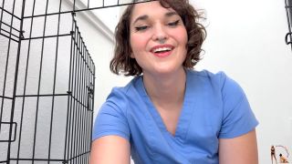 Femdom Puppy Play Trans Natalie Carnot Gets The Boy Ready To Be Neutered (Shemale porn)-3