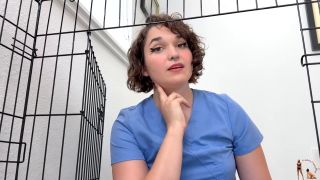 Femdom Puppy Play Trans Natalie Carnot Gets The Boy Ready To Be Neutered (Shemale porn)-4