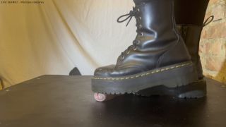[K2S.CLUB] Mistress Dolores Slave - Sgt. Dolores BOOT CAMP - Hard Trampling Bootjob in Platform Dr. Martens - HD 720P-9