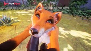 [GetFreeDays.com] Slutty Furry Fox takes BBC Cock in Her Tight Holes Yiff Hentai Adult Clip January 2023-2