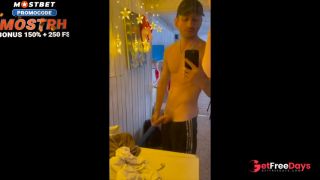 40 Stepdad Fucks Two Twinks with His Powerful Cock in Their Sweet Asses-1