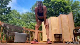 Fetish porn Lora Cross Burpee Workout By Sexy Fitness Girl  Lora Cross -7