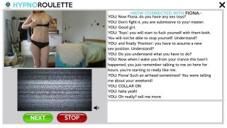 free online video 11 Hypno-Roulette – Fiona Nympette – Guy continues to control the girl he met through skype, denture fetish on femdom porn -9