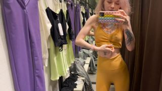 I Wanted To Shoot A Light Hot Video In The Fitting Room. But Geting Horny And Cuming. Karneli Bandi. 1080p-9