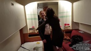 Taking Maria And Sarah On A Cruise Ship Late Night Masturbation And Room Party SmallTits-0