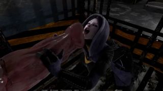 Doggystyle girl stuck in hole swallowed sperm and got pregnant-3