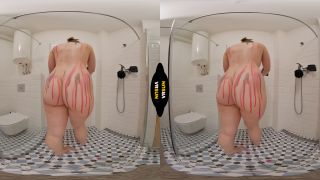 VR Bliss: Olena's UltraHD Shower 2 - Chubby Babe Teasing-0