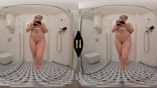 VR Bliss: Olena's UltraHD Shower 2 - Chubby Babe Teasing-5