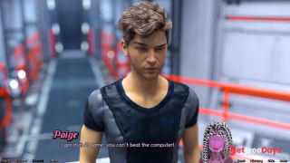 STRANDED IN SPACE 168  Visual Novel PC Gameplay HD-3