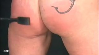 Pain Series 091 - Blonde mature gets her ass spanked while tied up Milf!-7