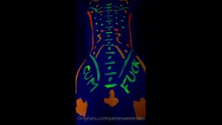 Hardcore porn Petitesweettreatx aka petitesweettreatx - 09-18-2022 OnlyFans Video - Doggy style with a blacklight and UV paint was interesting, thats for sure video Petitesweettreatx-0