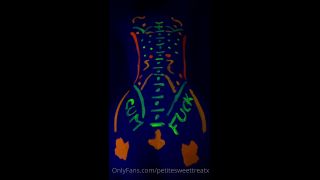 Hardcore porn Petitesweettreatx aka petitesweettreatx - 09-18-2022 OnlyFans Video - Doggy style with a blacklight and UV paint was interesting, thats for sure video Petitesweettreatx-1