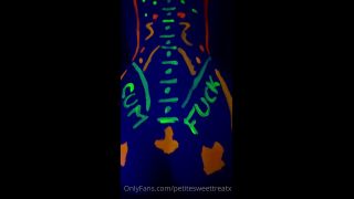 Hardcore porn Petitesweettreatx aka petitesweettreatx - 09-18-2022 OnlyFans Video - Doggy style with a blacklight and UV paint was interesting, thats for sure video Petitesweettreatx-7