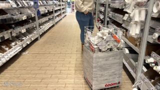 Public Blowjob And Doggy In A Hardware Store  So Risky -0