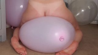 Popping Balloons Naked Lexi Snow (Femdom porn)-7