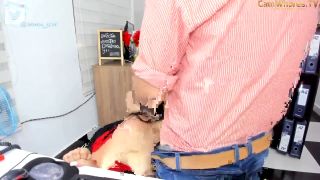 Carolina Novoa Blowjob Boss And Cum In Mouth Onlyfans (Amateur porn)-6