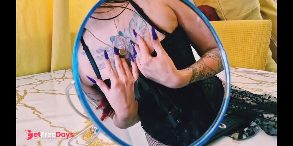 [GetFreeDays.com] Halloween body worship. Witch magics and summons a slave. Sex Clip March 2023