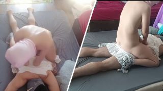 Hermina - Erotic massage with oil, amateur couple Sex in missionary position amateur couple.-3