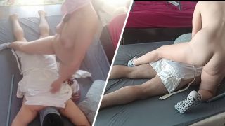 Hermina - Erotic massage with oil, amateur couple Sex in missionary position amateur couple.-7