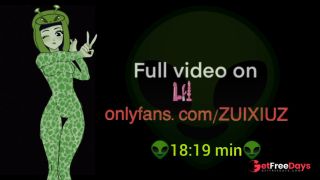 [GetFreeDays.com] Alien Girl Drooling, squirting and fucking my alien pussy a lot Porn Clip July 2023-9