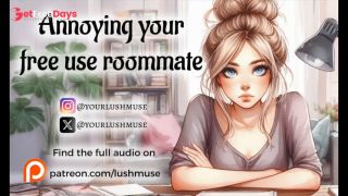 [GetFreeDays.com] Annoying your Free Use Roommate Erotic audio Adult Stream February 2023-2