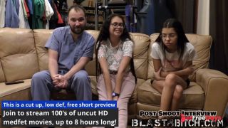 StepSisters Aria Nicole and Angel Santanas Pussy Gets Blasted With Cum, POV Version-9