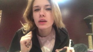 xxx video 22 secretlykinkycb teasing you with drops of spit on femdom porn femdom lady-1