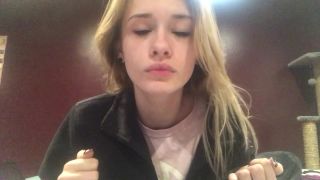 xxx video 22 secretlykinkycb teasing you with drops of spit on femdom porn femdom lady-5