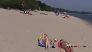 Public jerking on nude  beach-7