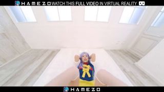 Orgasm Sexy hot Asian girl Yume Hoshino with her new lover in VR.-6
