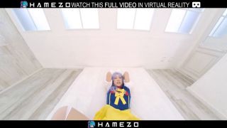 Orgasm Sexy hot Asian girl Yume Hoshino with her new lover in VR.-7