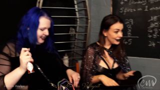 online porn video 23 fetish xxx Domestic Femdom – Cate Mcqueen And Mxtress Valleycat – The Trick Or Treat Feet Game, foot worship on fetish porn-2