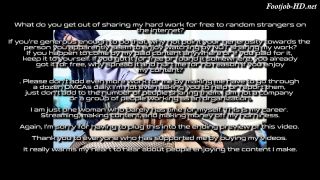 NieR Automata: 2B POV Footjob – Lana Rain-9
