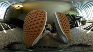 xxx video 14 foot fetish domina Tinyguycustoms – Zaurus Shrunken Payback Shoe and Foot Cleaner – VR360, feet on feet porn-2