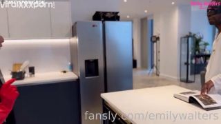 Fetish EMILY WALTERS Emily Walters Teases in Maid Outfit as She Spies on Her Fucking Bosses in Amateur Video-1