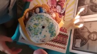 free porn clip 48  Eleo and Mish in 022 Wife came after Church and got a Big Dick Eating Easte Rcake with Cum, teen on teen-9